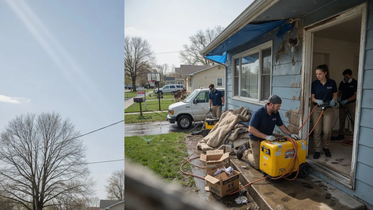 Basement Flood Cleanup in Piercefield, NY near me